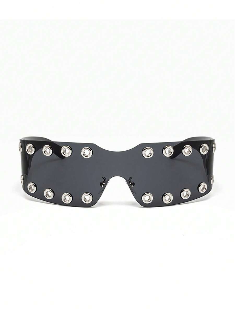 Photography Street - 1 Piece Frameless All-In-One Fashion Glasses,