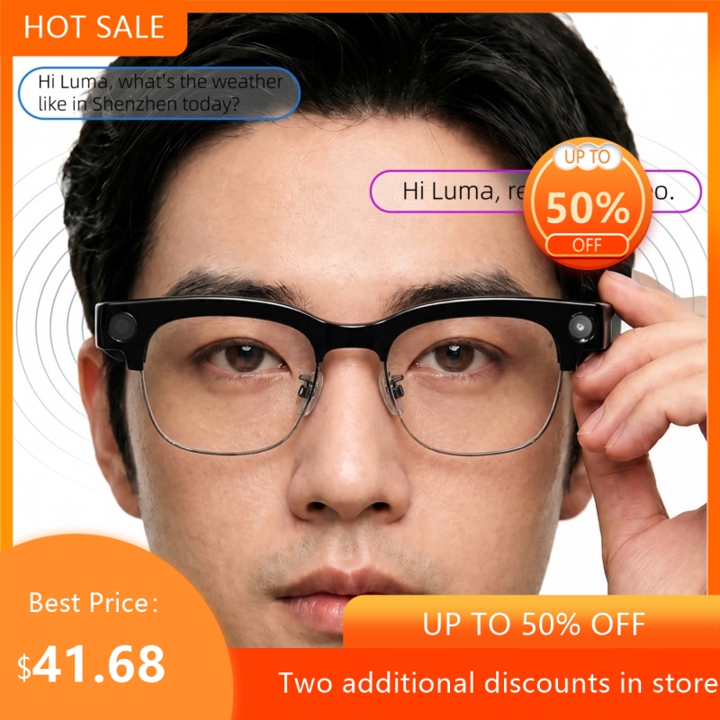 Photography Video - Half Frame Smart Glasses With 800W