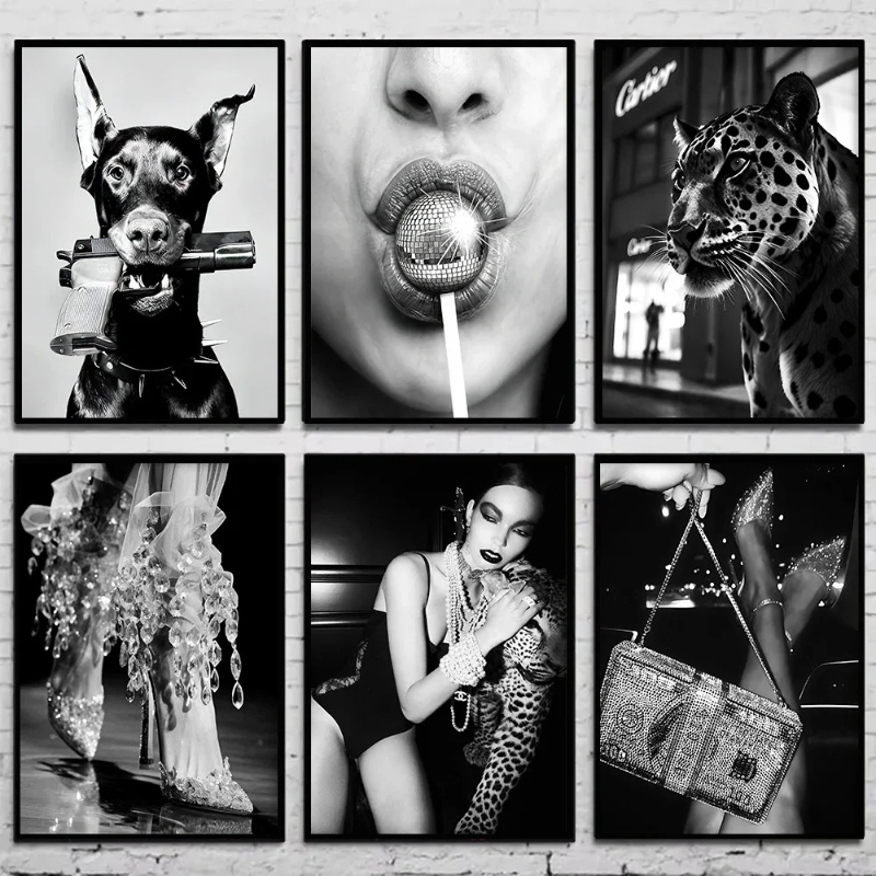 Photography Fashion - Black and White Fashion Vintage Photography