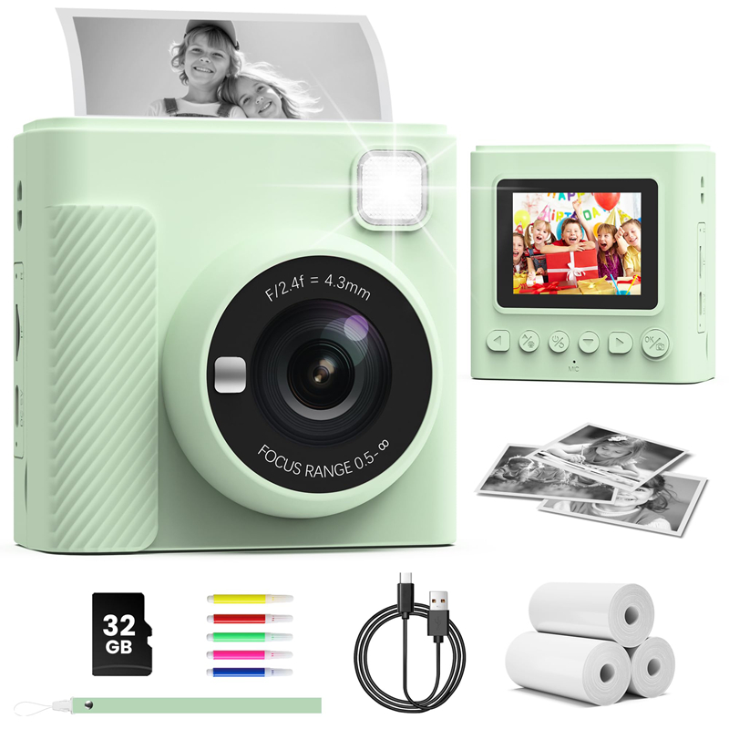 Photography Nature Images - 1080P Portable Digital Instant Camera Color