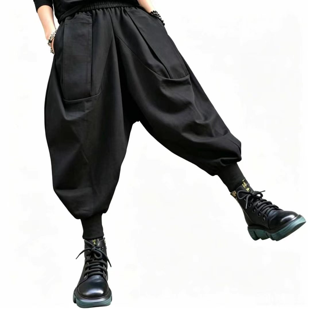 Photography Street - Men's Loose Casual Drapey Lightweight Breathable