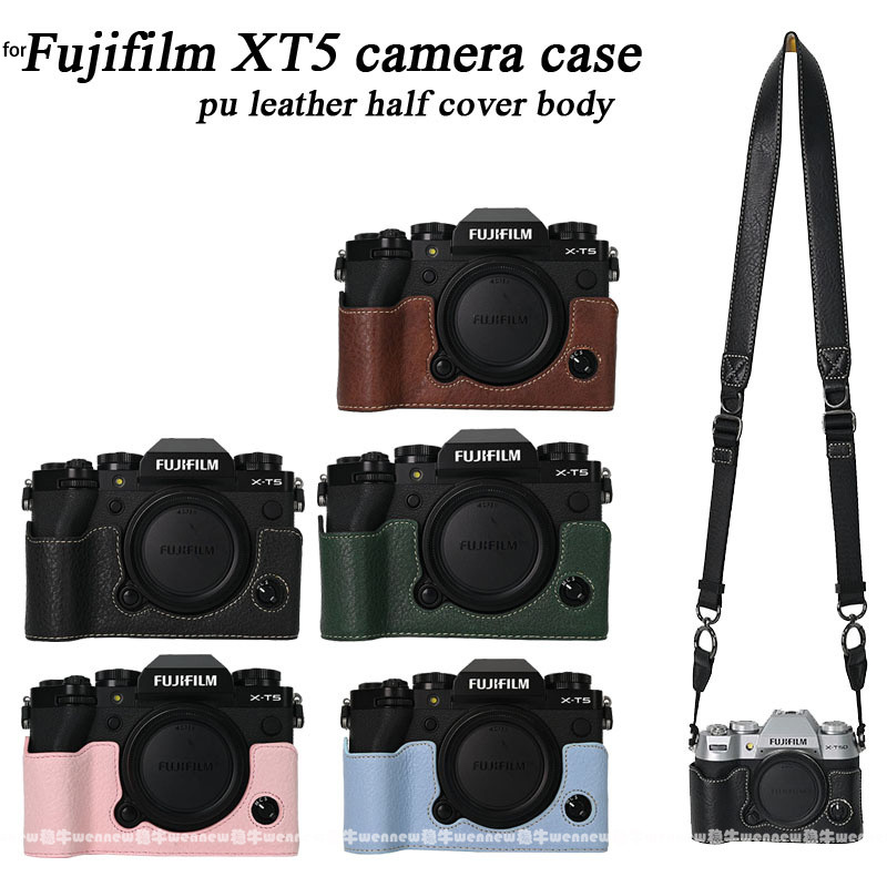 Fujifilm Camera X-T5 - XT5 Casing PU Leather Casing for