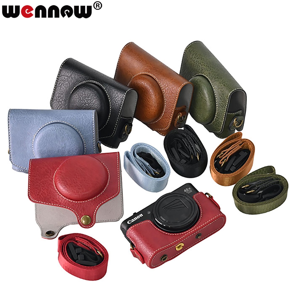 Photography Zone System - Retro Camera Bag PU Leather Hard
