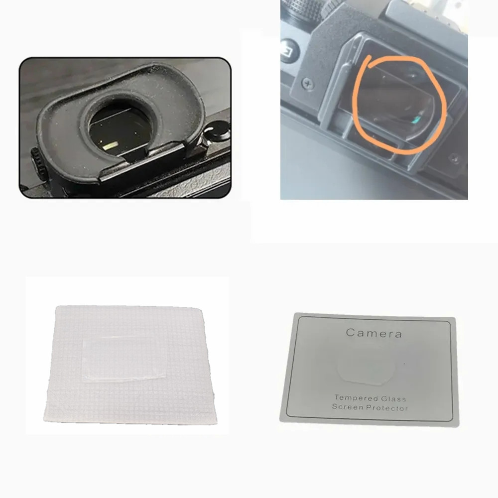 Fujifilm Camera X-T5 - Tempered Glass Viewfinder Protector Eyecup Cover