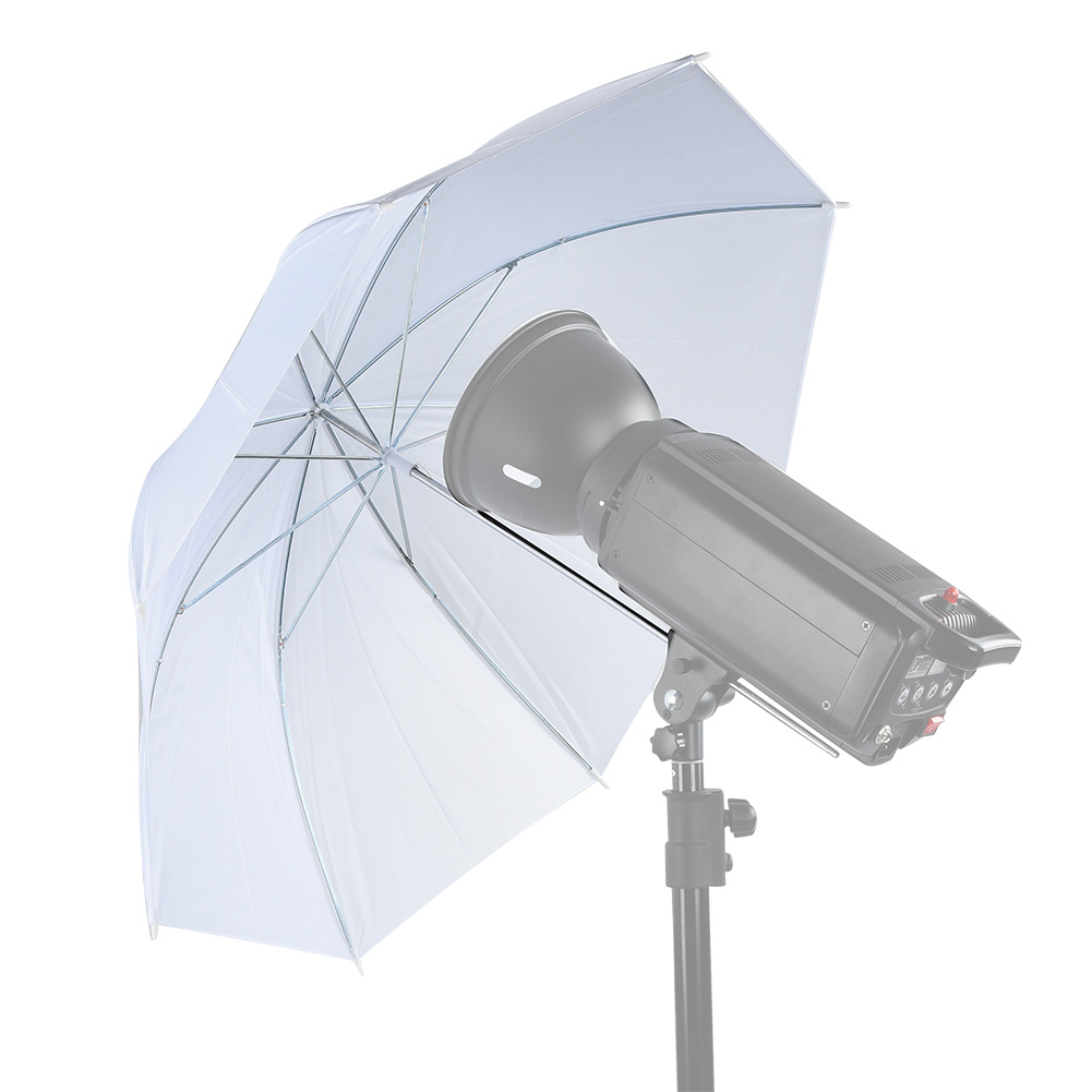 Photography Umbrella Diffuser - 33 Inch Translucent White Soft Umbrella