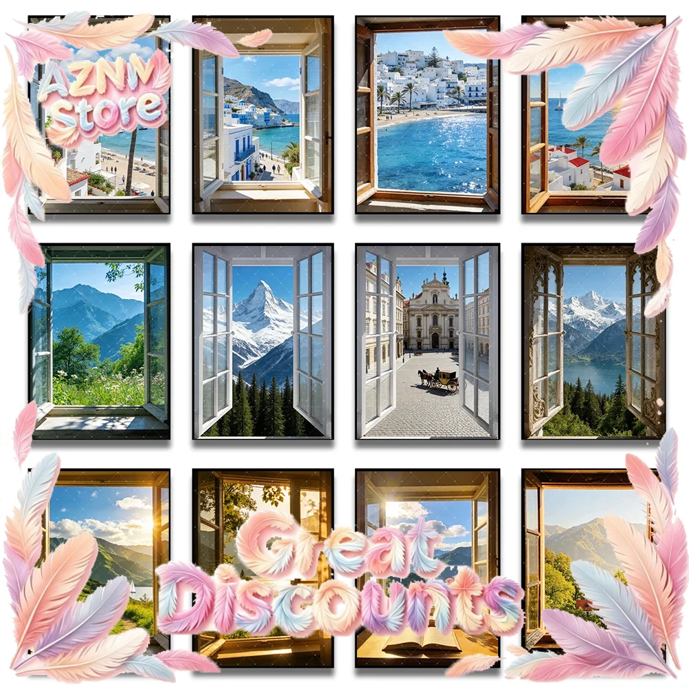 Photography Hobby - Open Window Poster Print For Living