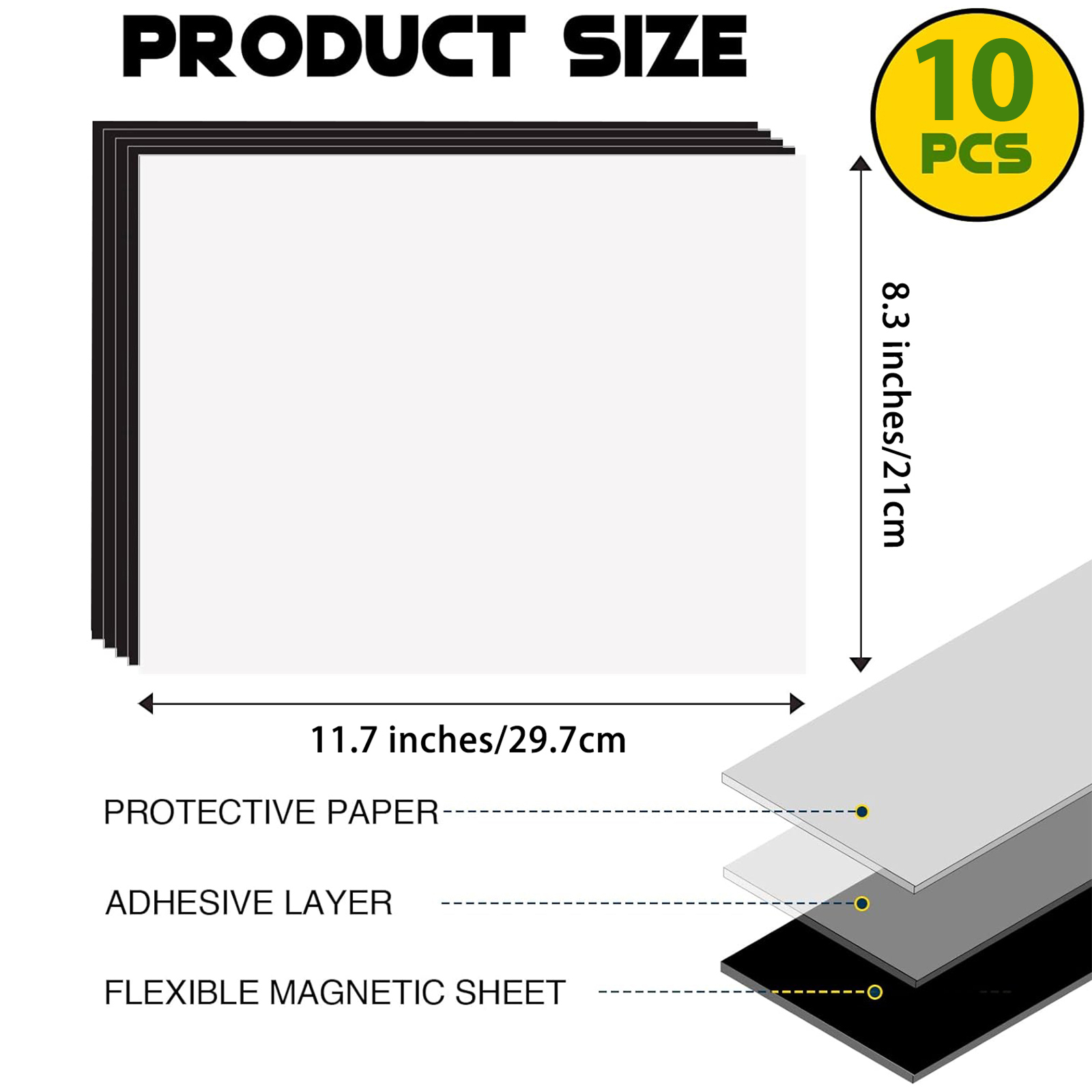 A4 Magnetic Sheets with Adhesi - đánh giá và giá Photography Types