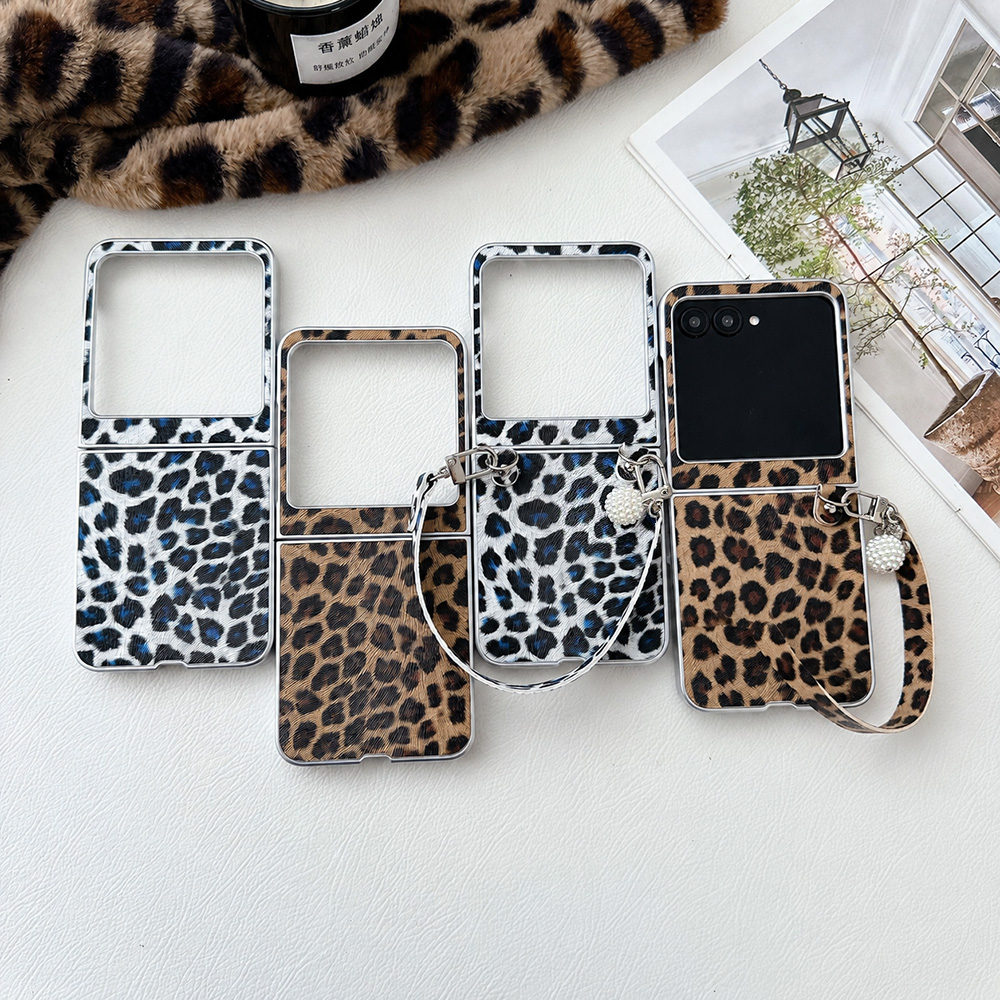 Leopard Print Folding Flip Pho - đánh giá và giá Camera Wrist Strap