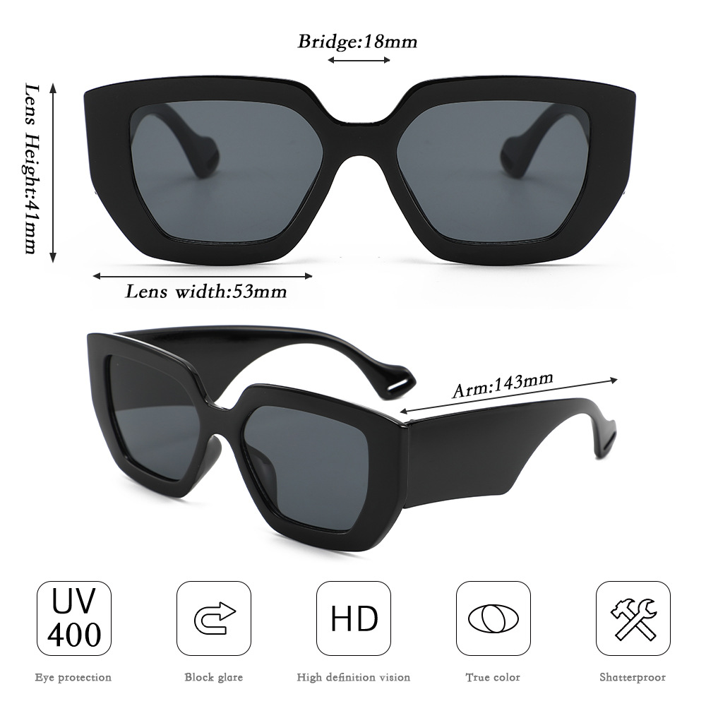 Super Large BoxSunglasses Wome - đánh giá và giá Photography Street
