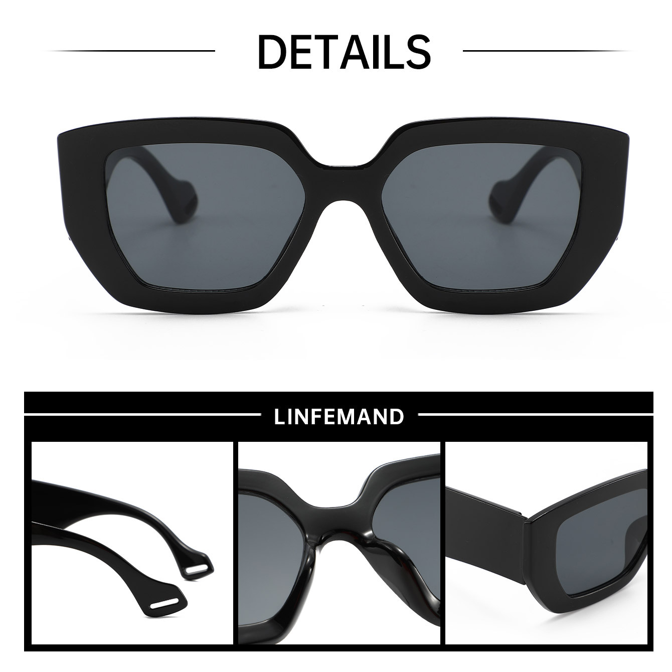 Super Large BoxSunglasses Wome - đánh giá và giá Photography Street
