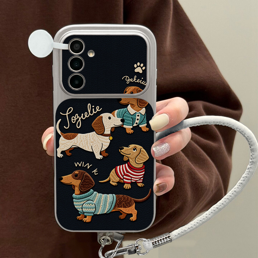 Cartoon Dachshund Phone Case F - đánh giá và giá Camera Wrist Strap