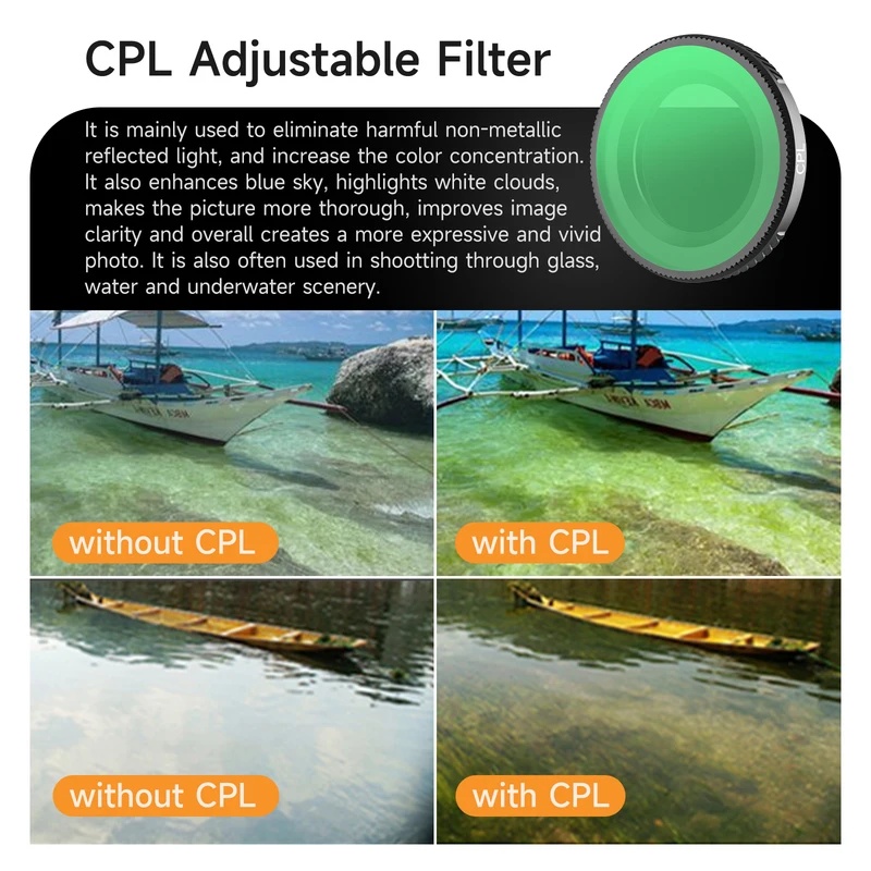 For DJI OSMO Nano ND Lens Filt - đánh giá và giá Nd Filter Set