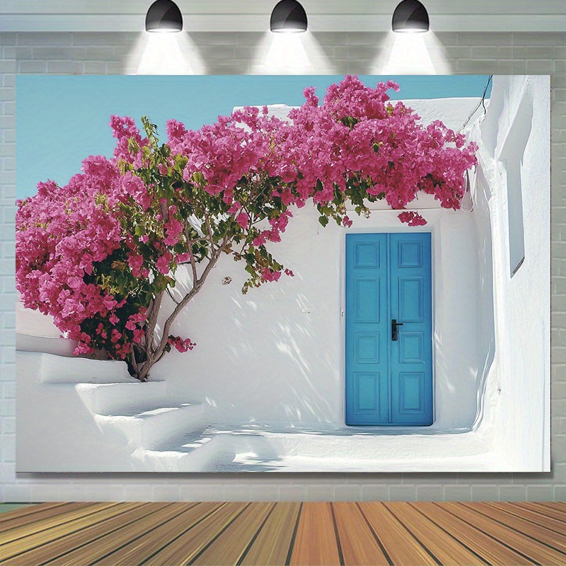 Colorful Santorini Street Scen - đánh giá và giá Photography Street