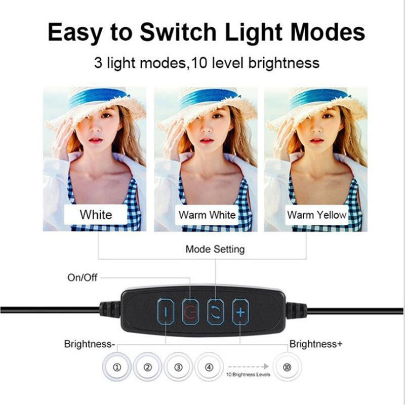 Dimmable Led Ring Light Profis - đánh giá và giá Photography Video