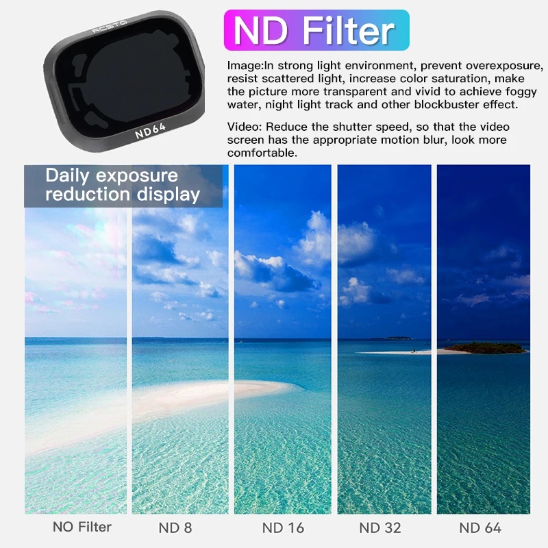 RCSTQ For DJI Mini 3 Pro Filte - đánh giá và giá Nd Filter Set