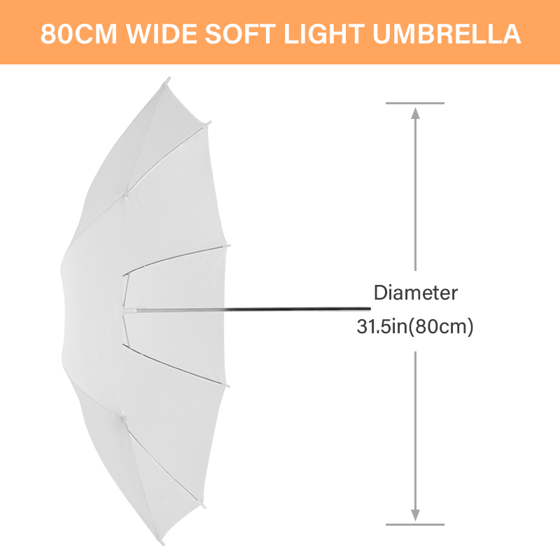 76 * 80cm X4 Transparent White - đánh giá và giá Photography Umbrella Diffuser