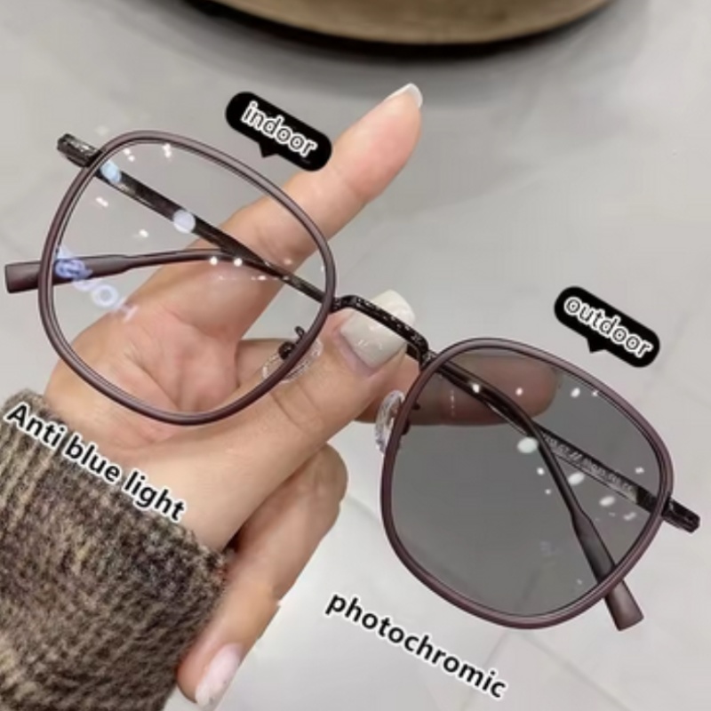 2 Pairs of Retro Square Metal  - đánh giá và giá Photography Street