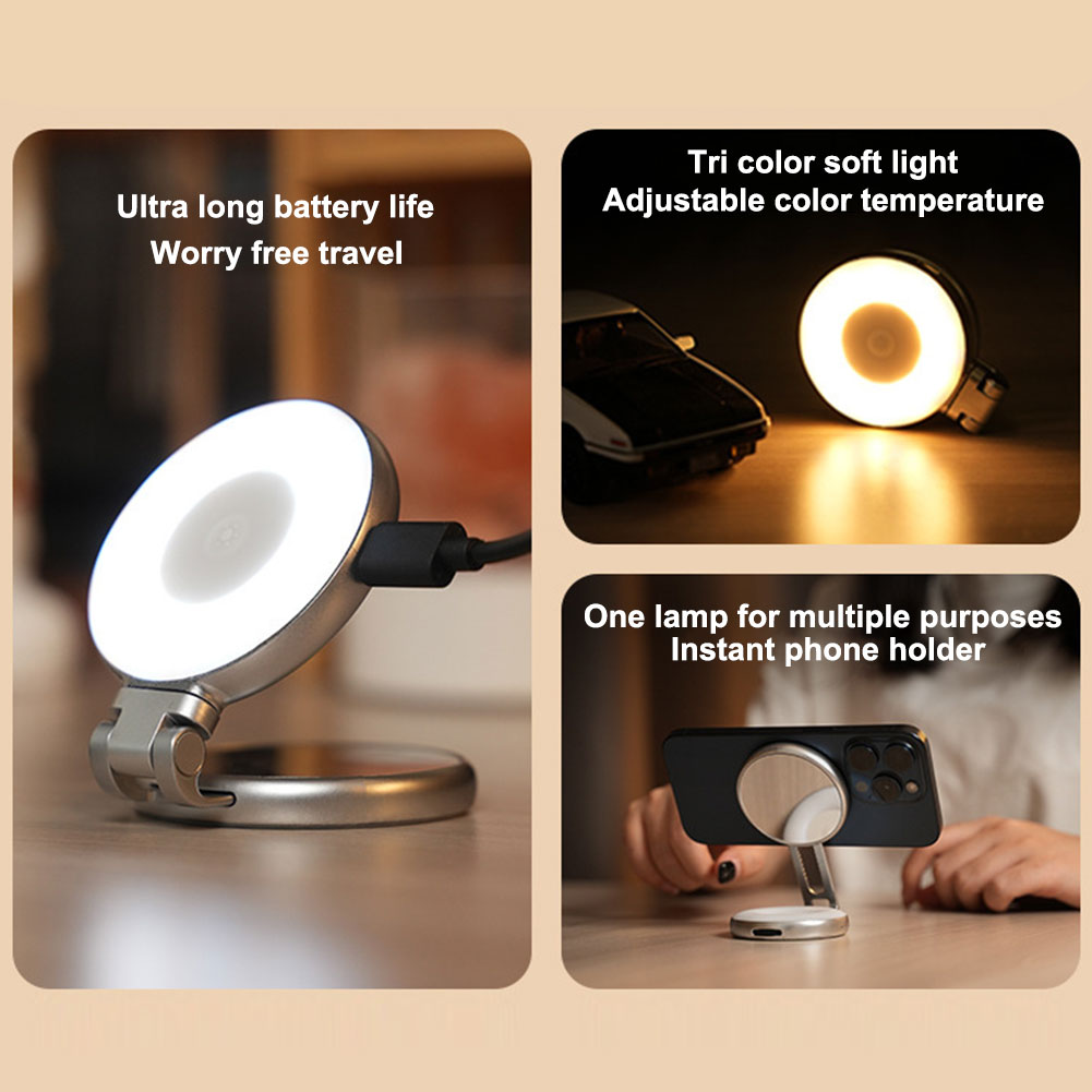3-in-1 Magnetic Selfie Light w - đánh giá và giá Photography Video