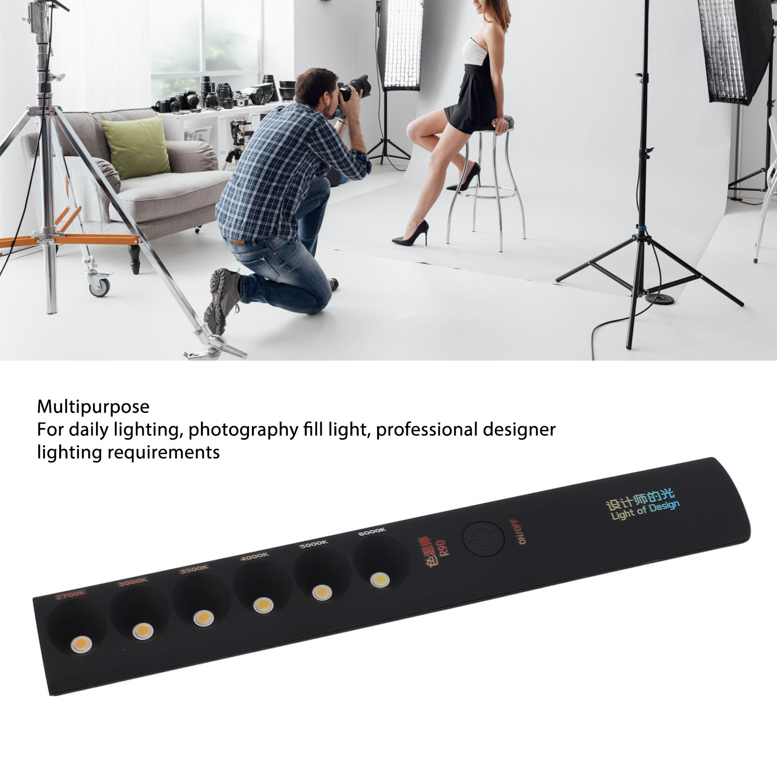 Video Light Wand Portable Colo - đánh giá và giá Photography Video