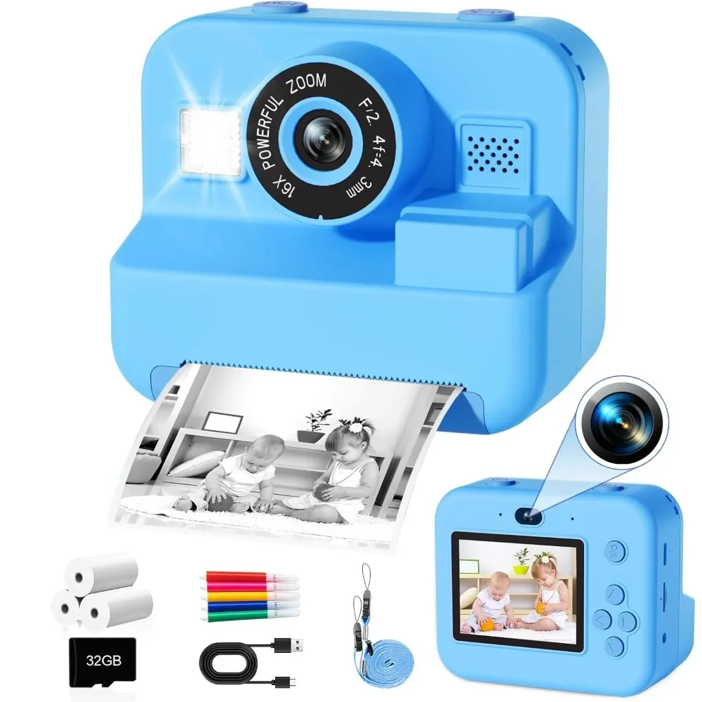Kids Camera Instant Print 32G  - đánh giá và giá Photography Nature Images