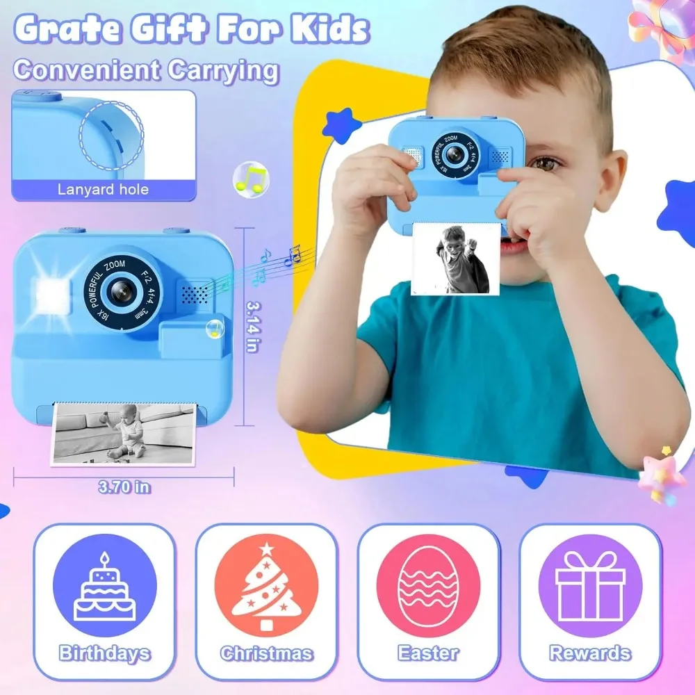 Kids Camera Instant Print 32G  - đánh giá và giá Photography Nature Images