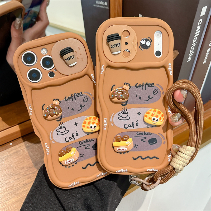3D Cartoon Bread With Wrist St - đánh giá và giá Camera Wrist Strap