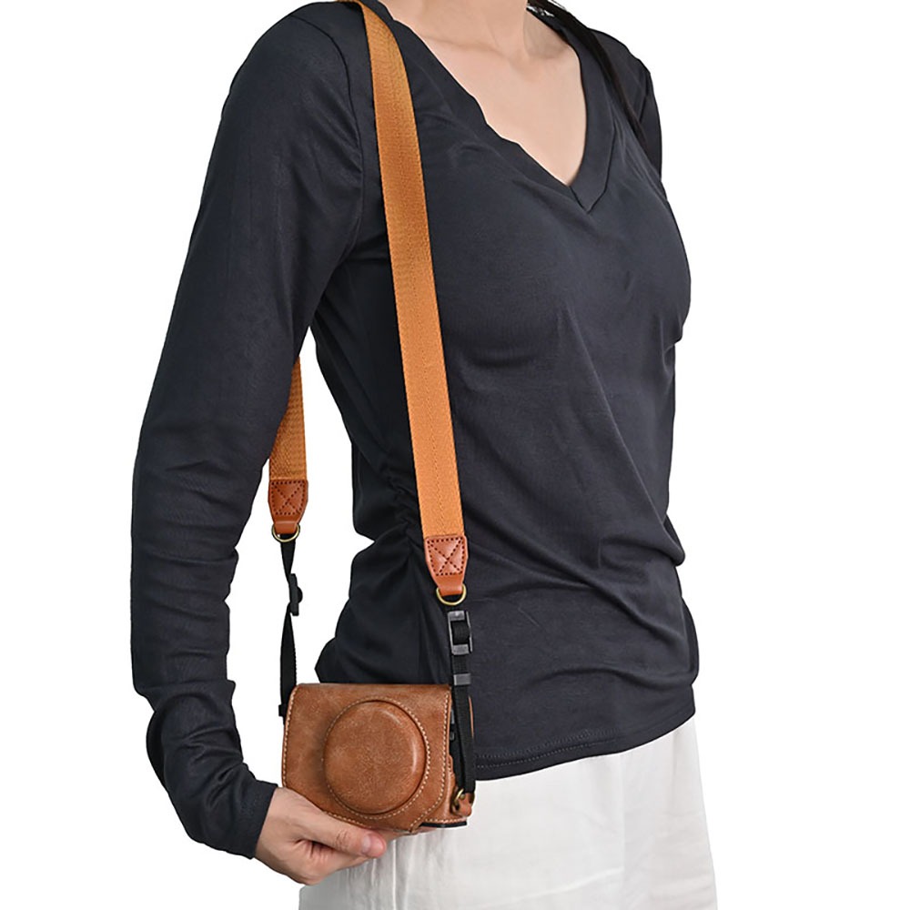 Retro Camera Bag PU Leather Ha - đánh giá và giá Photography Zone System