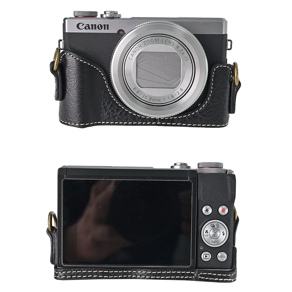 Retro Camera Bag PU Leather Ha - đánh giá và giá Photography Zone System